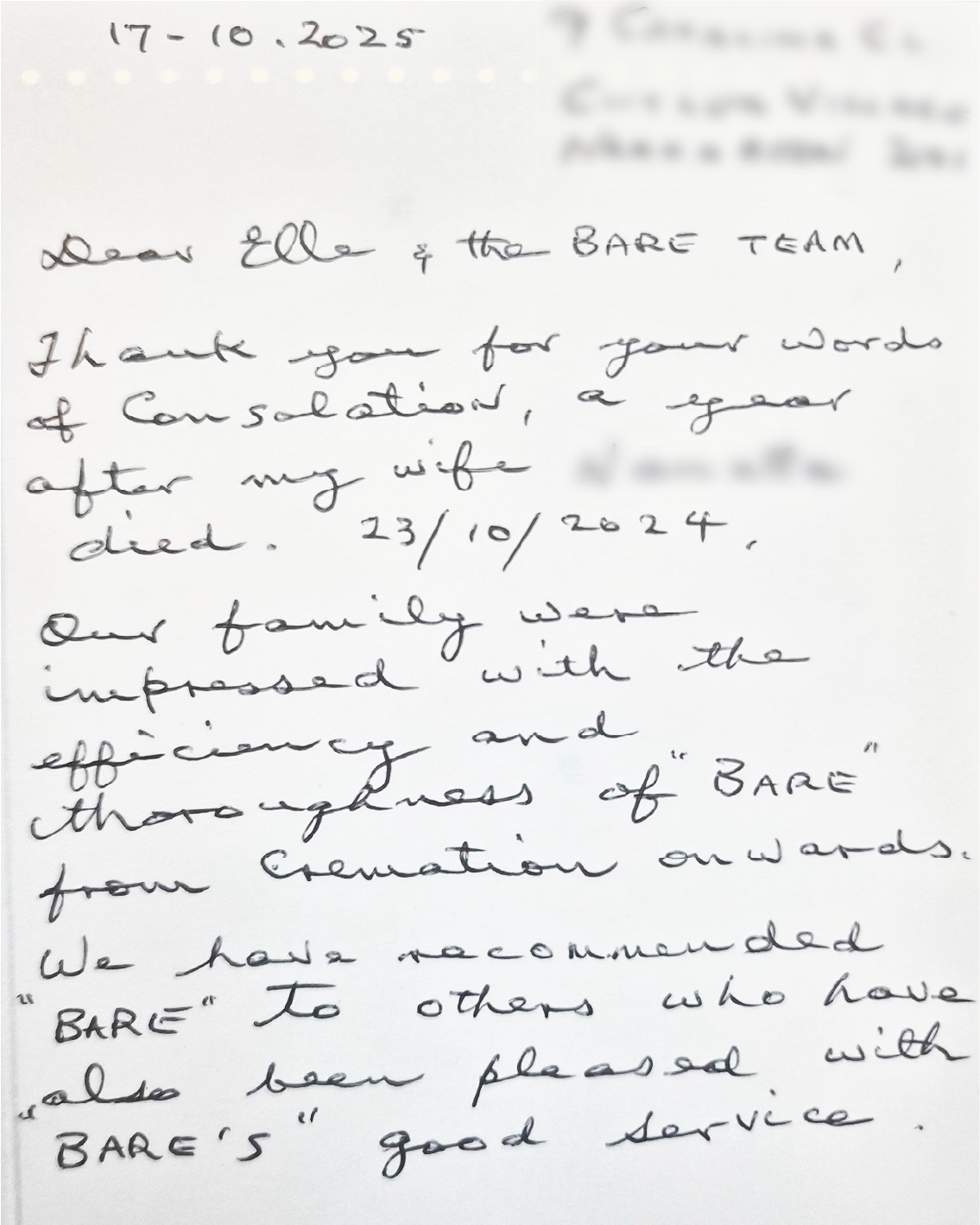 Customer review photo