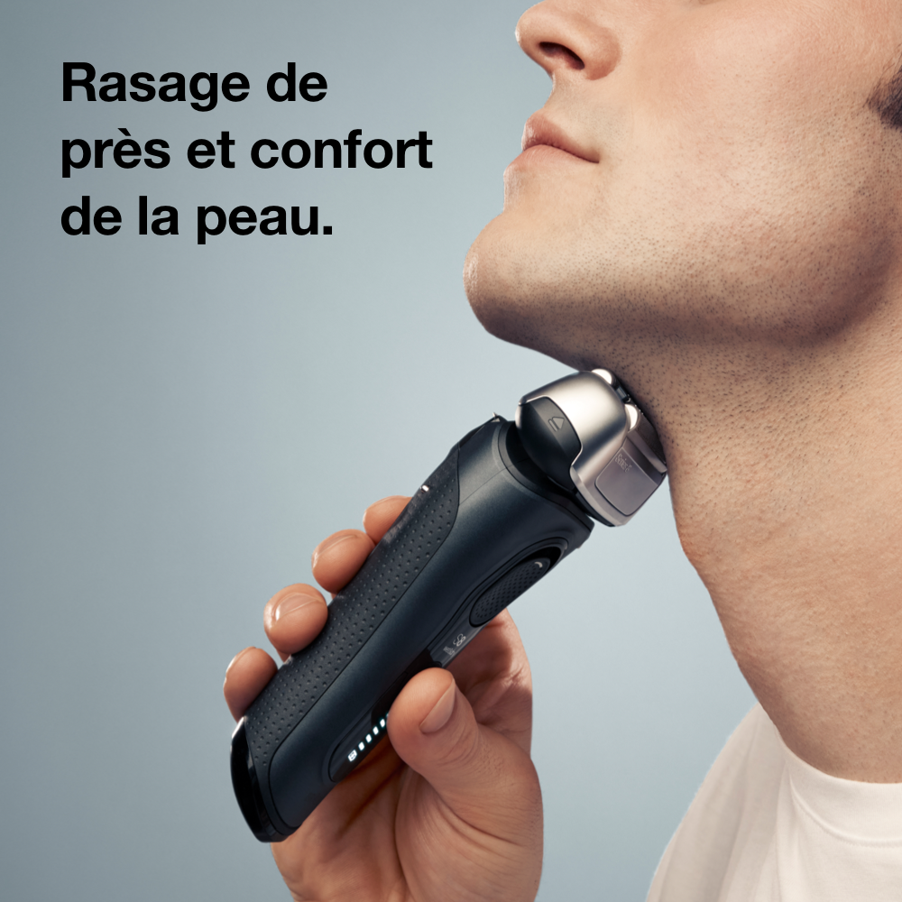 Rasage de près et confort de la peau.