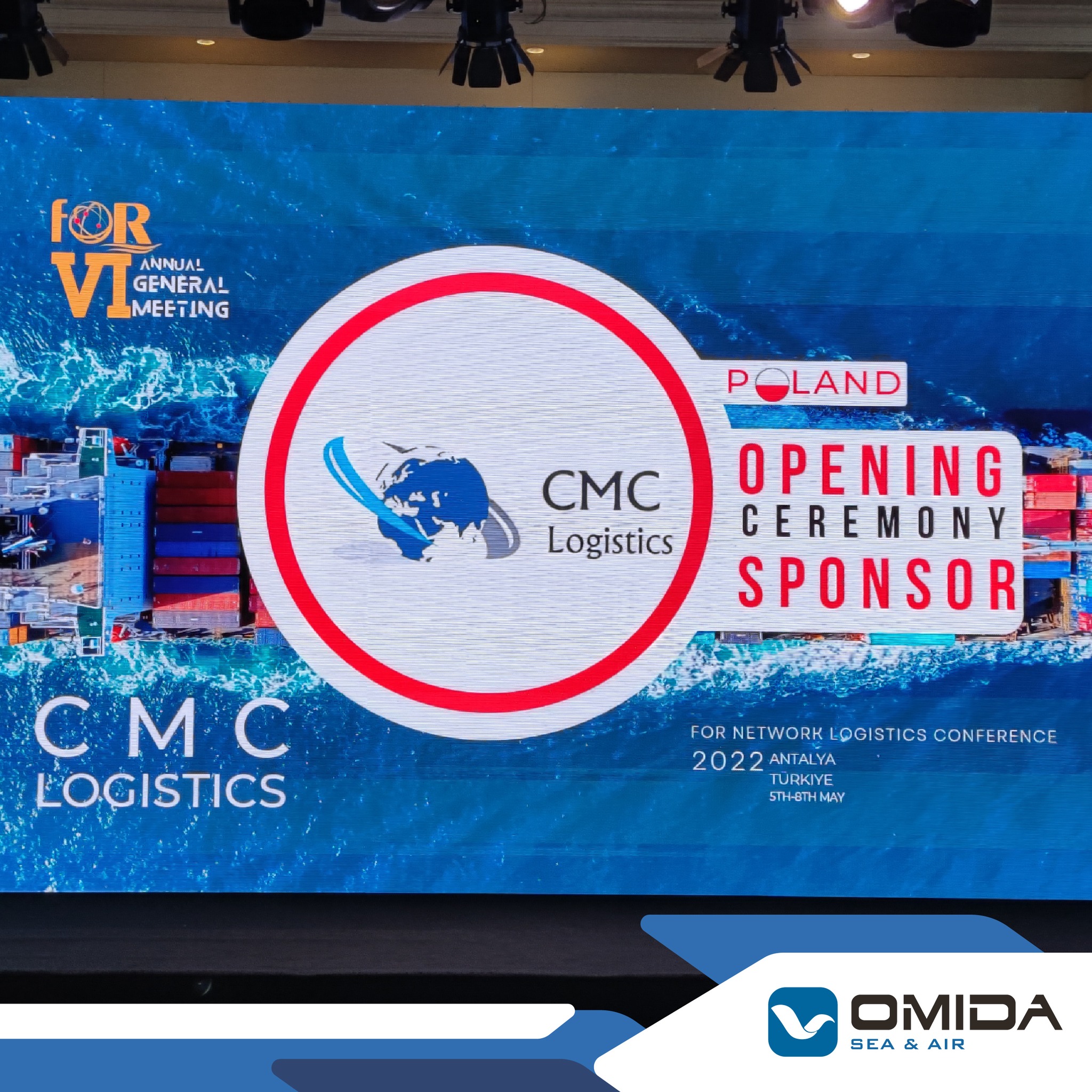 For Network Logistics Conference 2022 | Omida Sea And Air S.A.