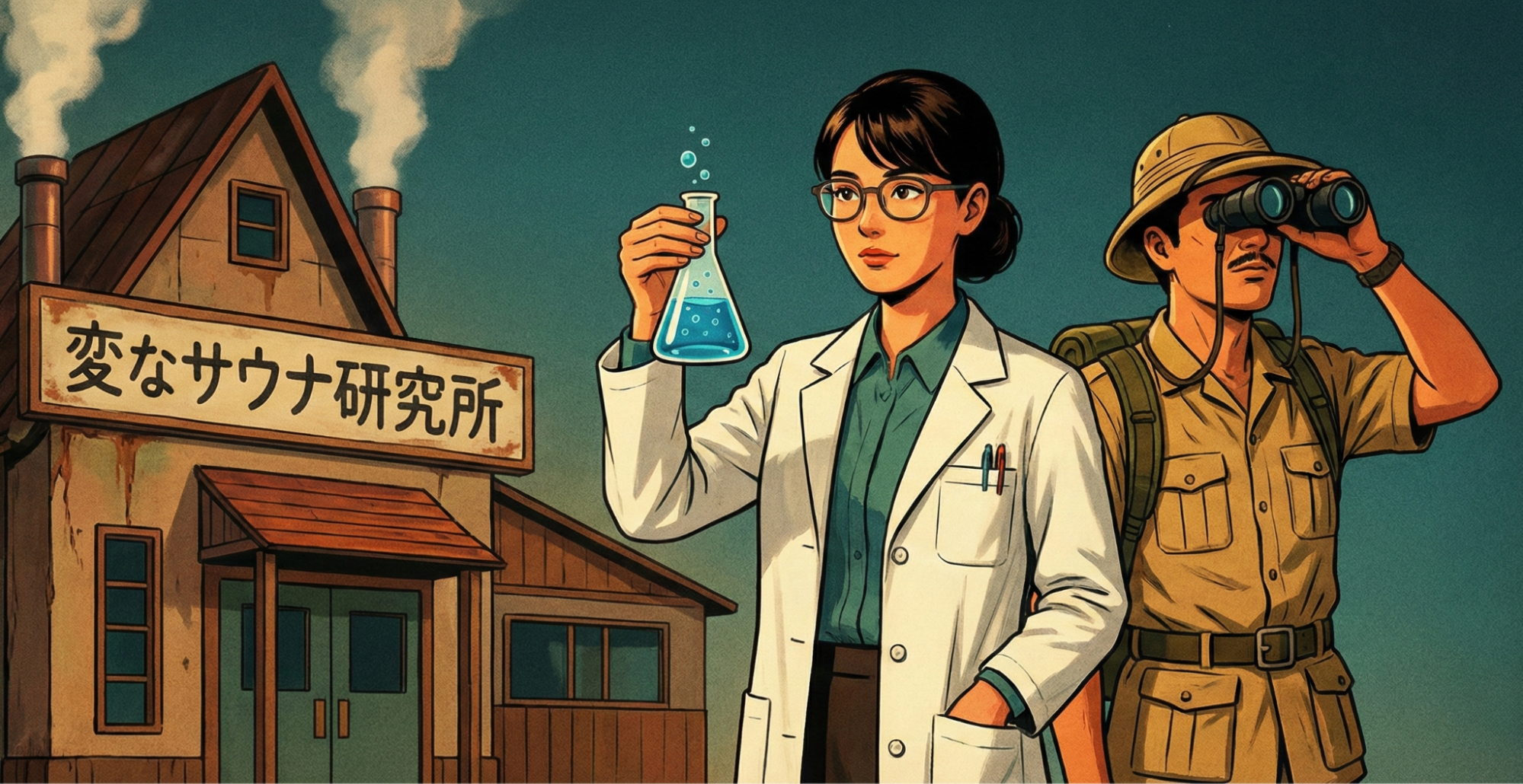 変なサウナ研究所 「まだ見ぬサウナを求めて」