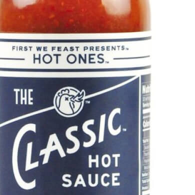 Heatonist classic hot sauce.