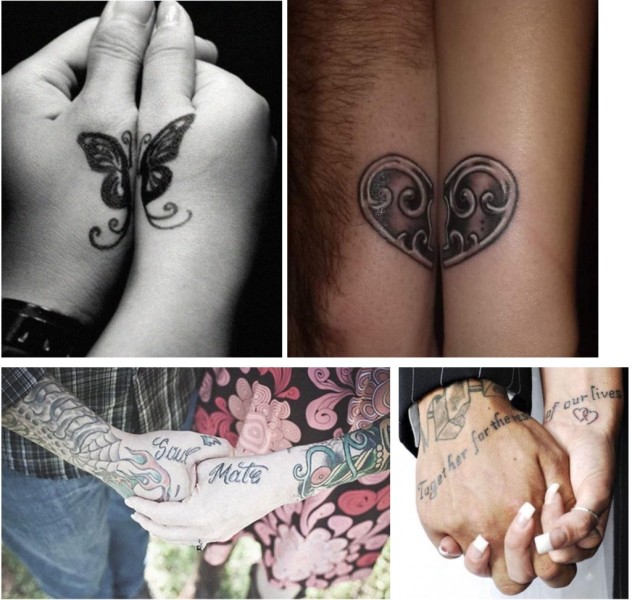 tatouages complemntaires pour couple