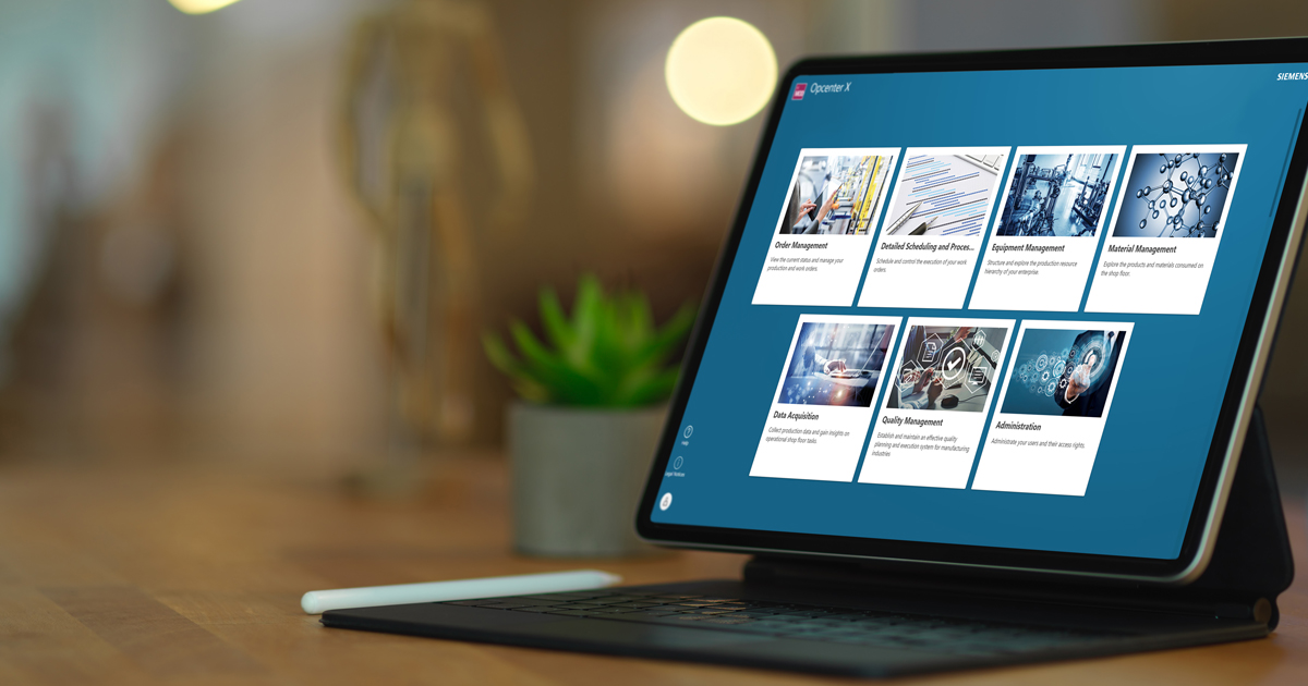 Opcenter X Trial | Siemens Digital Industries Software