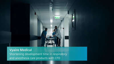 Vyaire Medical | Shortening development time in respiratory and anesthesia care products with CFD