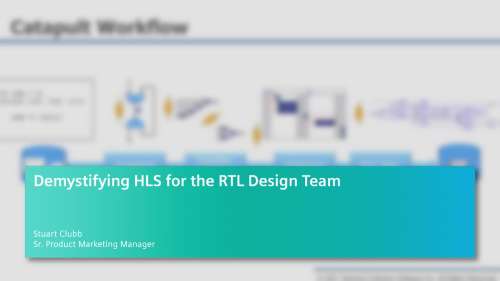 Demystifying HLS for the RTL Design Team