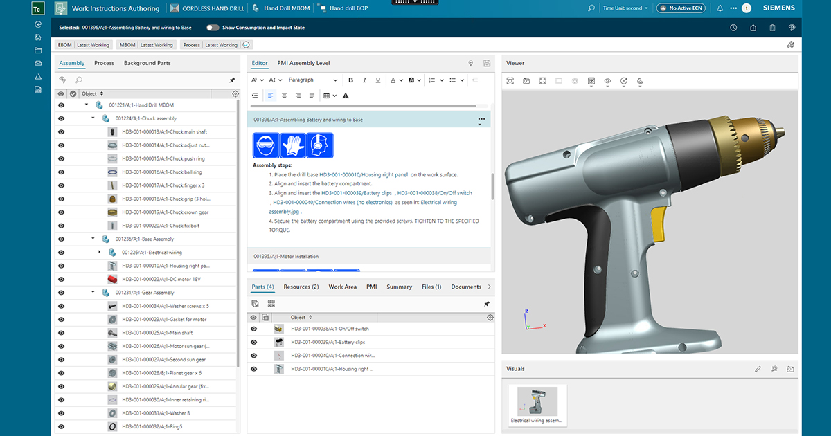 Manufacturing planning with Easy Plan trial | Siemens Digital ...