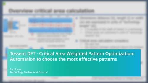 Using critical-area weighted optimization for more effective test patterns