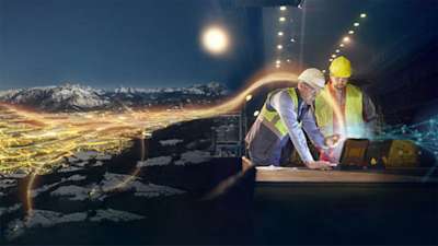 Connected energy and utilities devices with digital enterprise.