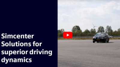 VIDEO: Simcenter Solutions for superior driving dynamics