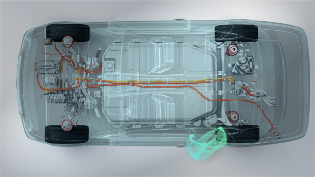 Digital twin of an electric vehicle platform that can be optimized by vehicle engineering