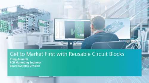 Get to Market First with Reusable Circuit Blocks