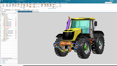 CAD for Equipment Design with Vehicle Design Automation | NX CAD | Siemens