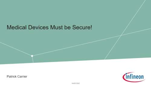 Medical Devices MUST be Secure