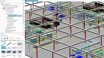 Configure the layout of your digital factory