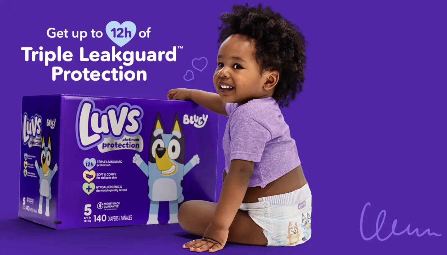 CHOOSE LUVS, NOT LEAKS. PARENT LIKE PRO