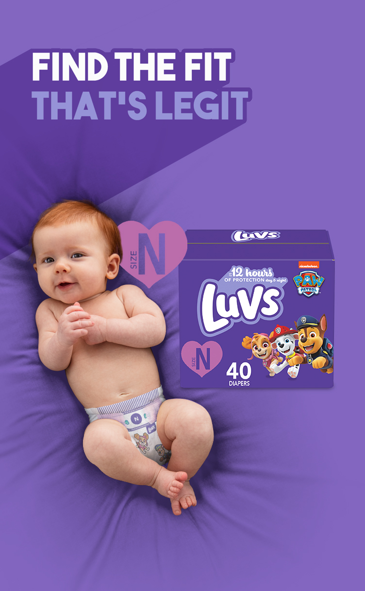  Luvs Diapers - Size 7, 124 Count, Paw Patrol Disposable Baby  Diapers : Health & Household