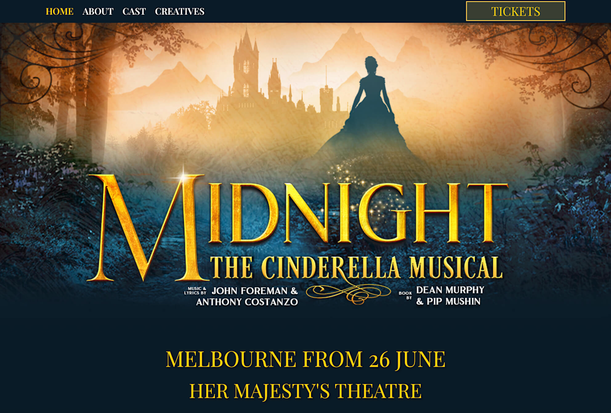 Midnight the Cinderella Musical Matt Edwards Midnight the Cinderella Musical Matt Edwards