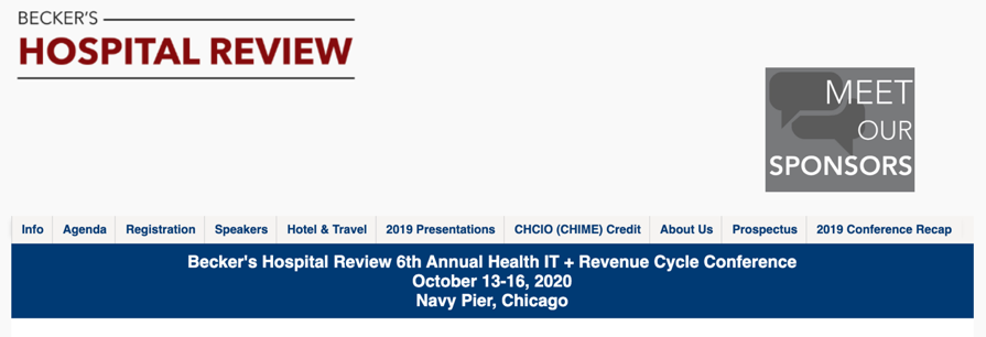 41. Becker's 6th Annual Health IT + Revenue Cycle Conference