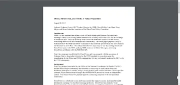 Direct DirectTrust and FHIR min