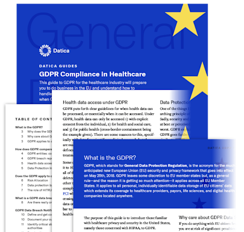 Datica Guide: GDPR Compliance Guide