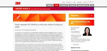 How I learned HL7 FHIR as a clinician without losing my mind min