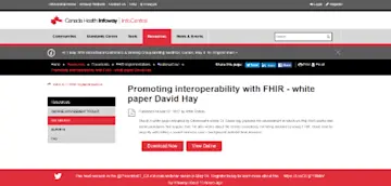 Promoting interoperability with FHIR min