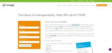 The future of interoperability Web APIs HL7 FHIR min