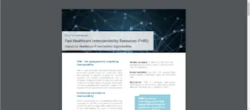Impact on Healthcare IT and Market Opportunities min