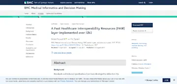 A Fast Healthcare InteroperabilityResourceslayer implemented over i2b2 min