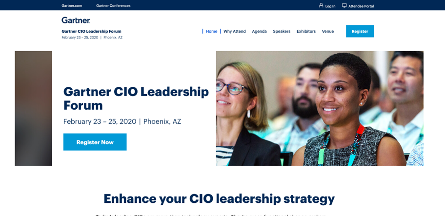 5. Gartner CIO Forum