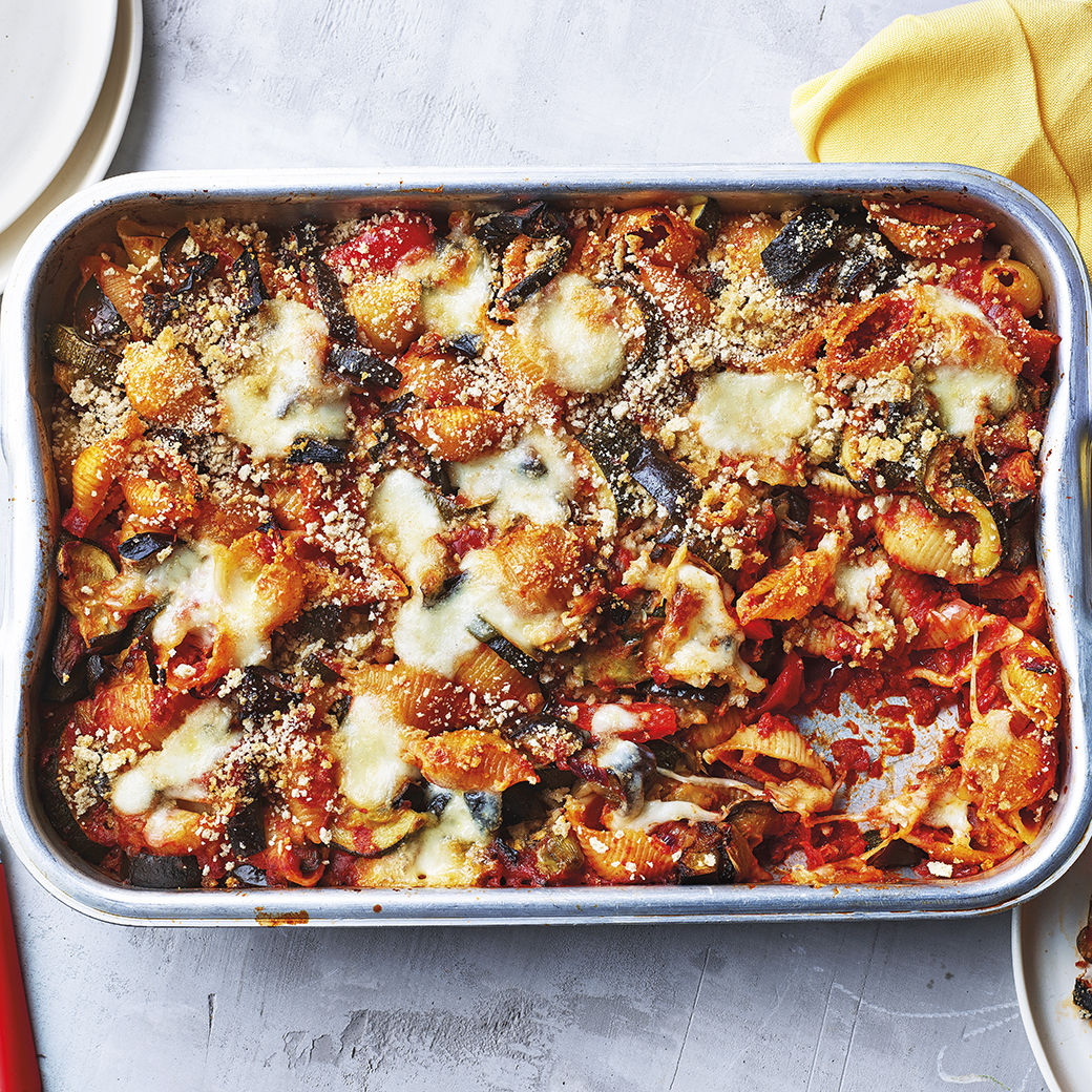 Ratatouille Pasta Bake