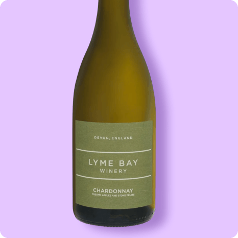 Bottle of Lyme Bay Wine