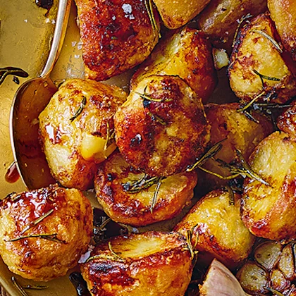 Balsamic and Rosemary Roast Potatoes