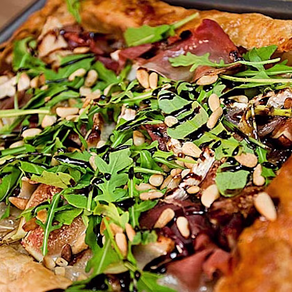 Fig and Parma Ham Tart