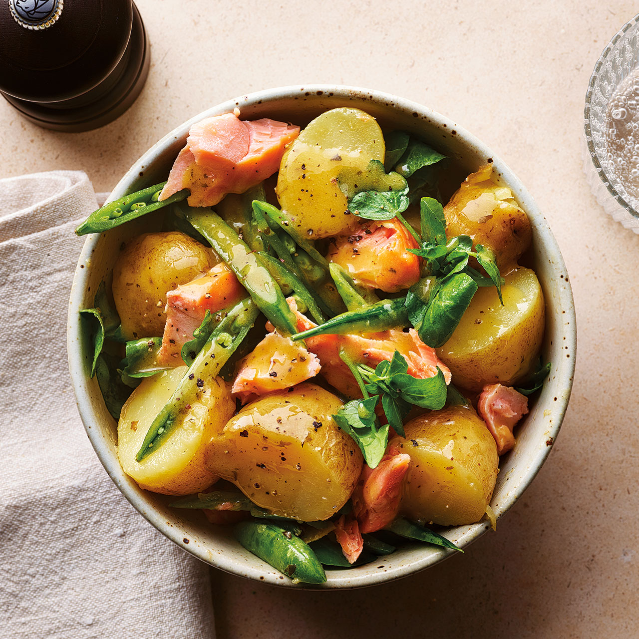 Trout, Watercress and Potato Salad 