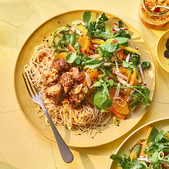 Chinese Orange Chicken Salad