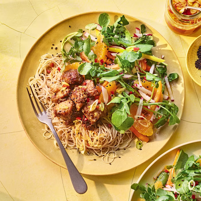 Chinese Orange Chicken Salad