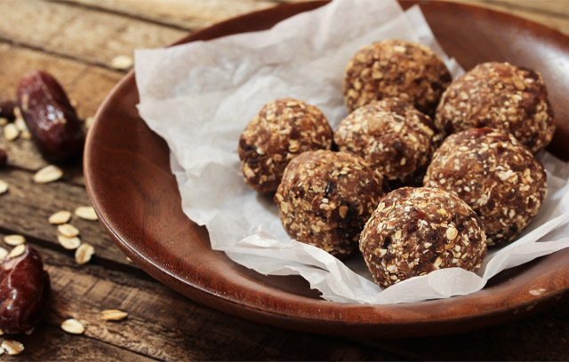 No Bake Camp Coffee Protein Balls