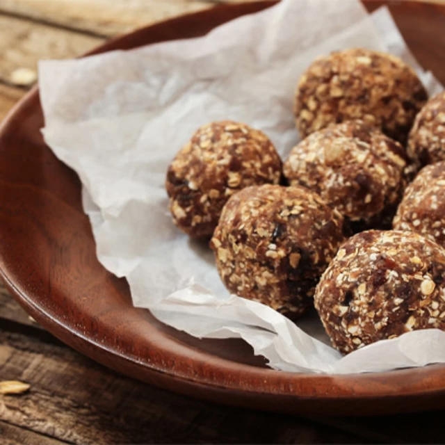 No Bake Camp Coffee Protein Balls