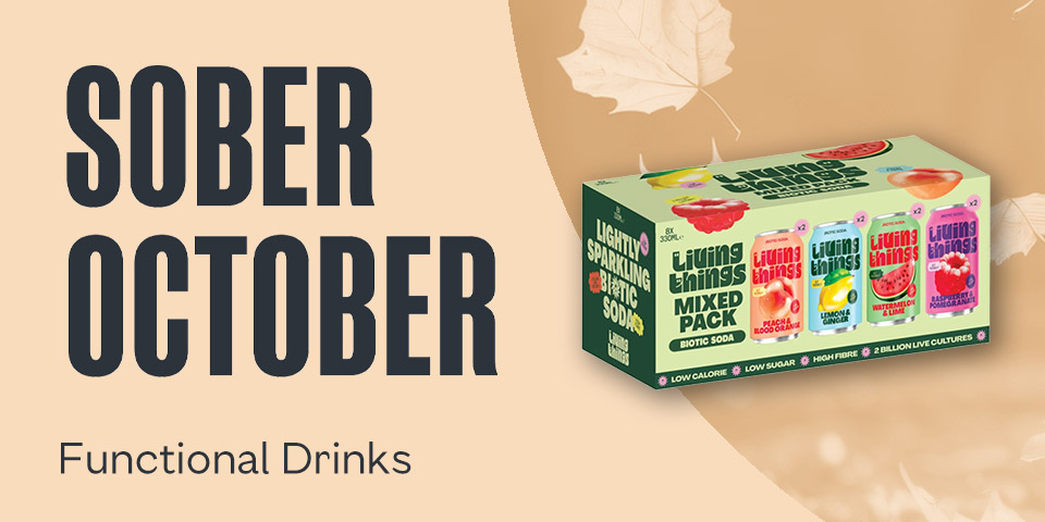 Sober October - Functional Drinks