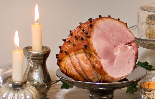 Organic Sweet Mustard Glazed Ham