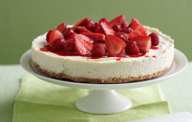Lime and Honey Cheesecake