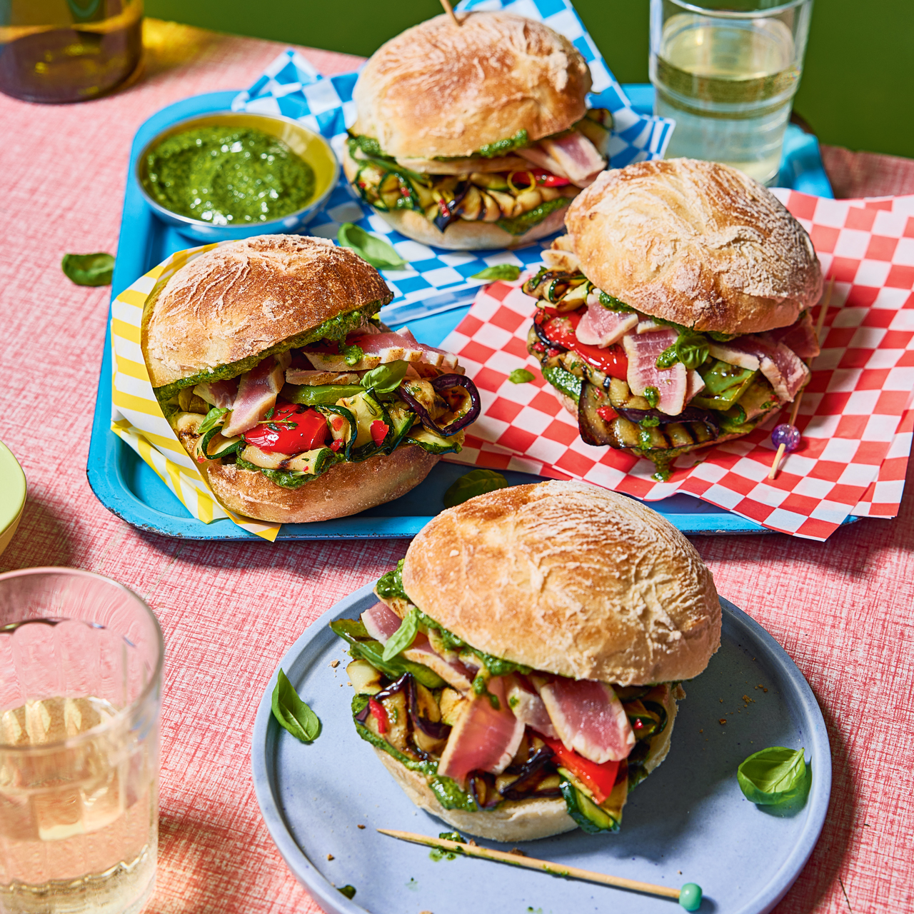 Niçoise-style Sandwich