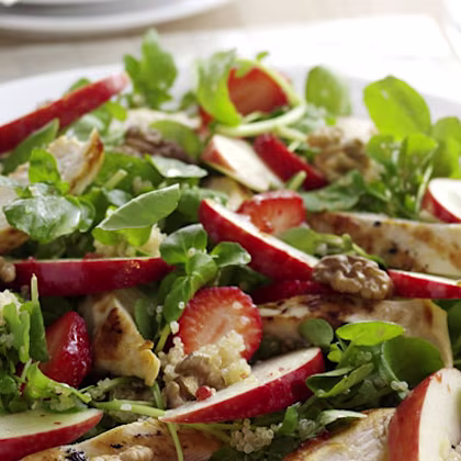 Chicken, Strawberry and Quinoa Salad