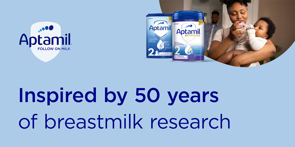 Aptamil - Inspired by 50 years of breastmilk research