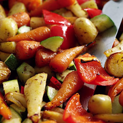 Honey Glazed Roasted Vegetables