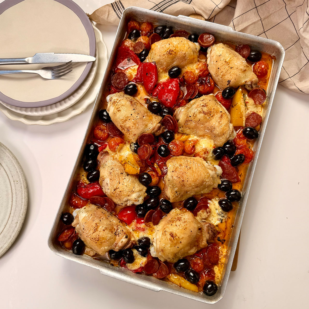 Tapas Chicken Traybake