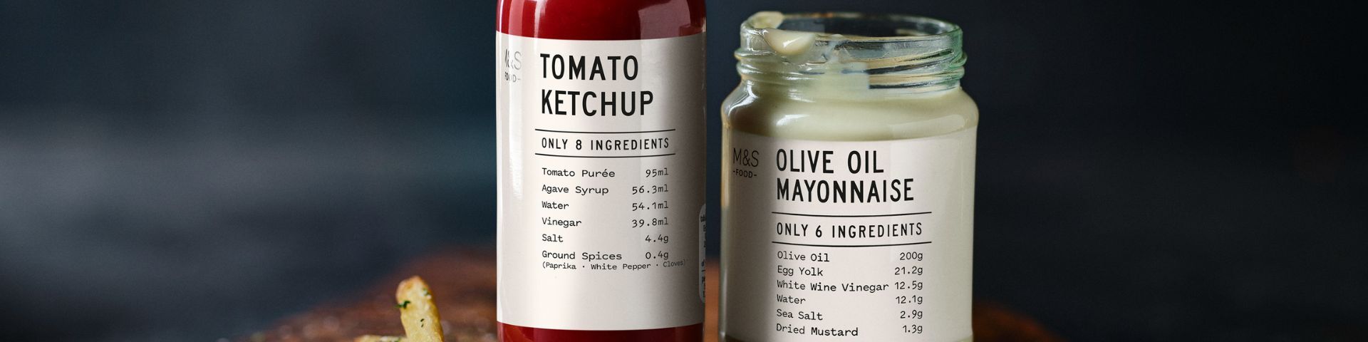 M&S Only... Ingredients