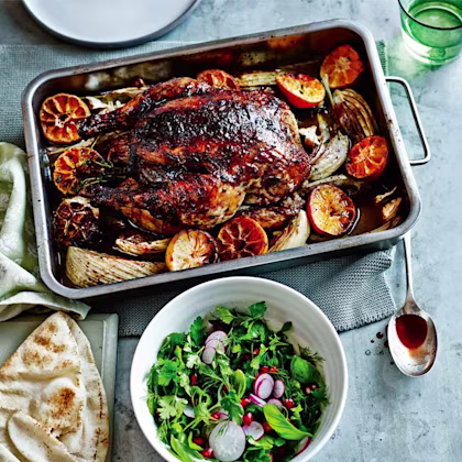 Pomegranate and Clementine Chicken