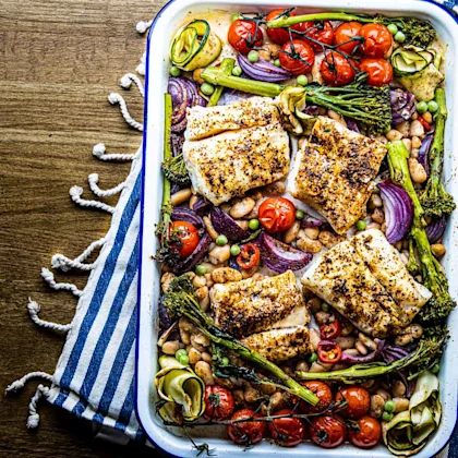 Fish Traybake